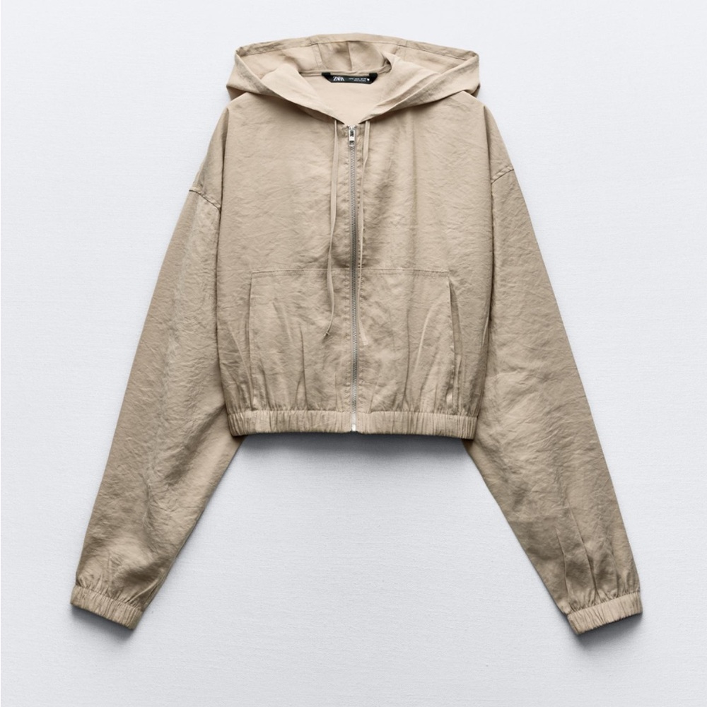 Zara Fluid Crop Jacket